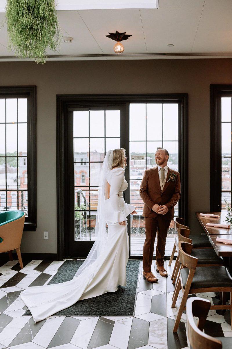 Clint & Mandy — A rooftop celebration photo 19