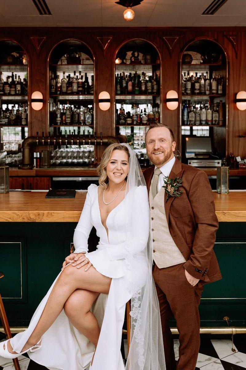 Clint & Mandy — A rooftop celebration photo 22