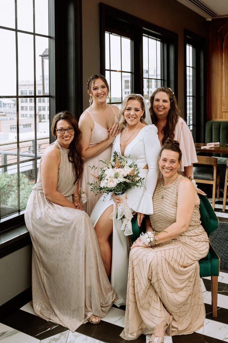 Clint & Mandy — A rooftop celebration photo 25