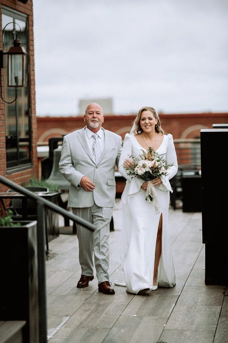 Clint & Mandy — A rooftop celebration photo 27