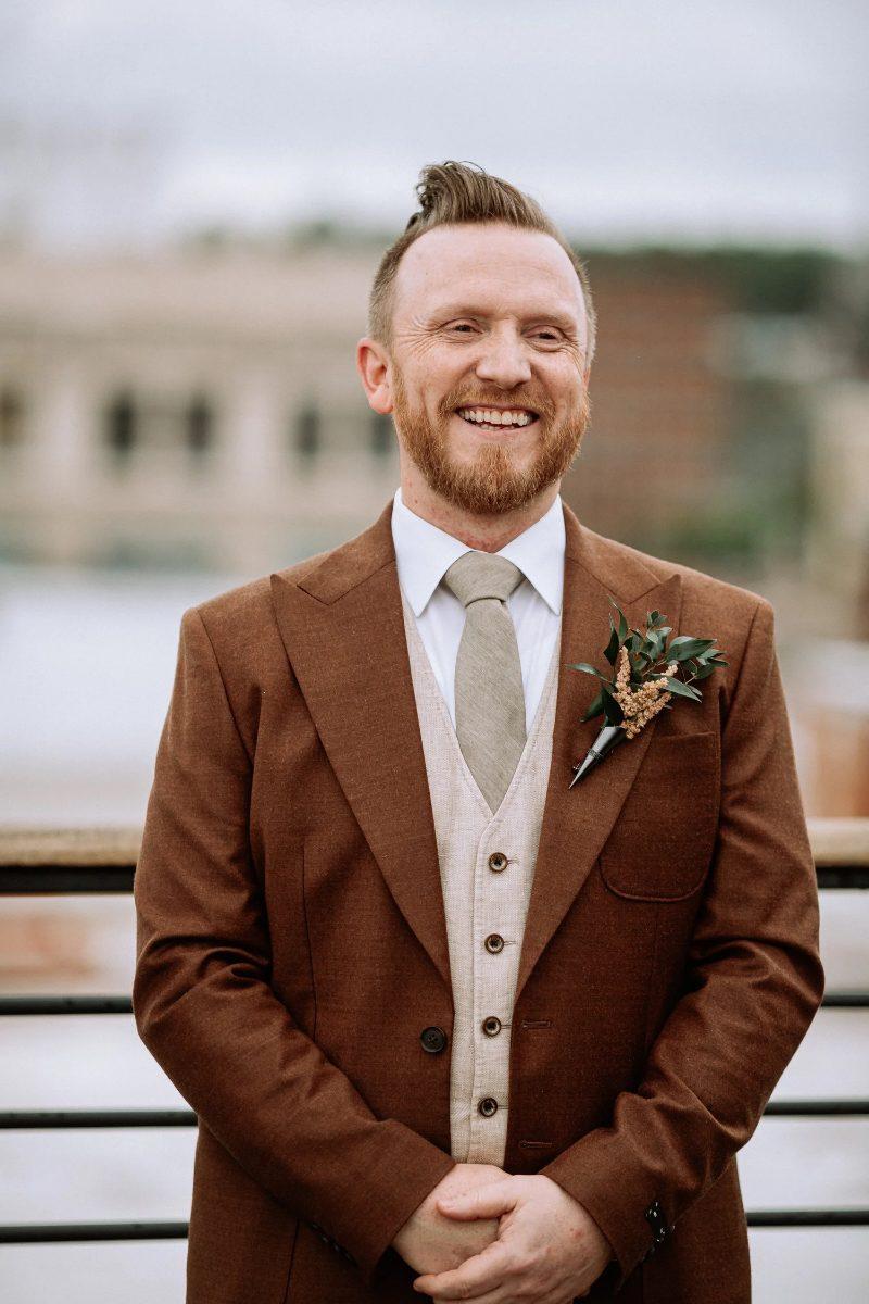 Clint & Mandy — A rooftop celebration photo 28