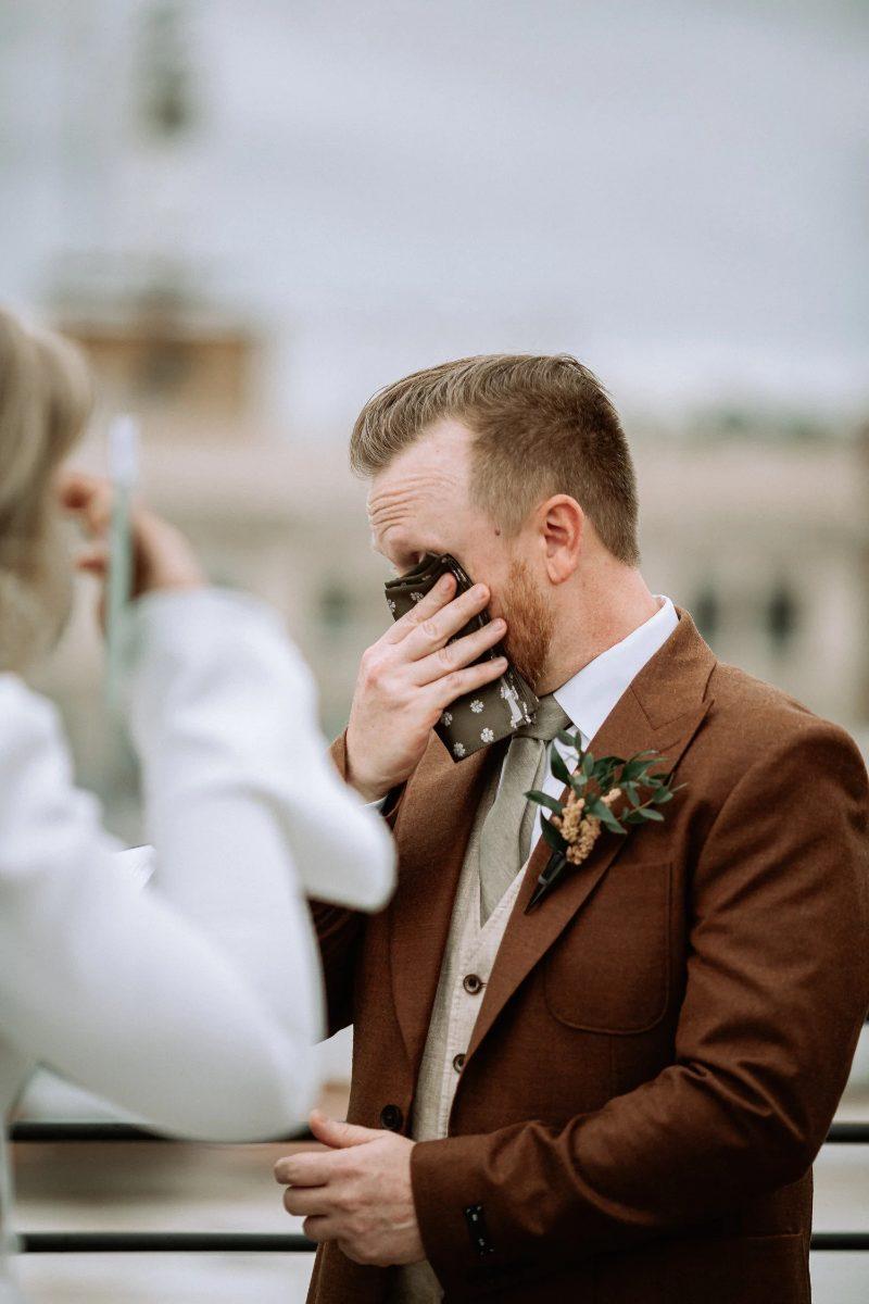 Clint & Mandy — A rooftop celebration photo 31