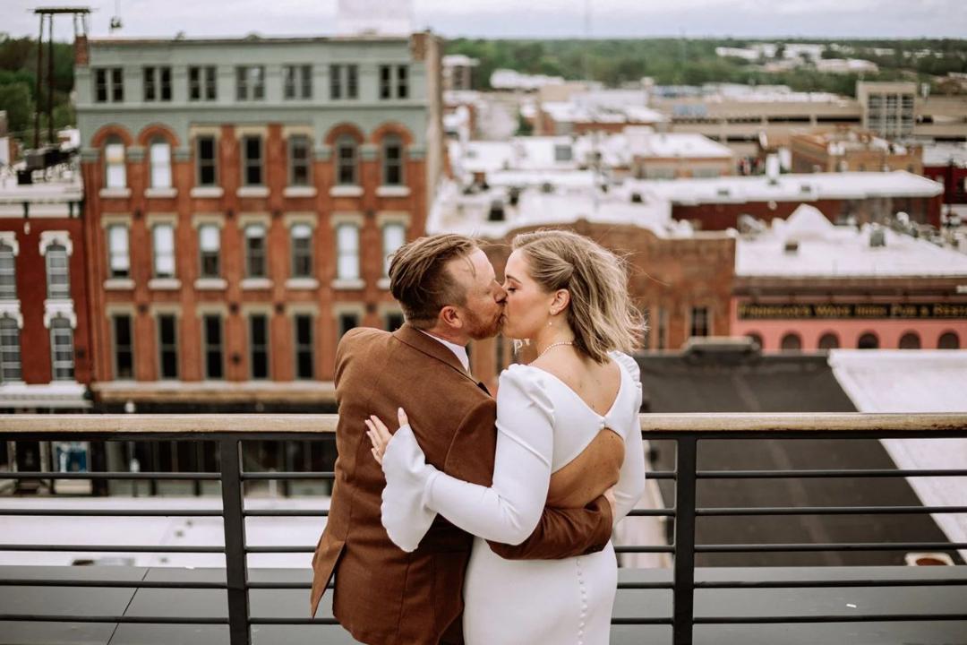 Clint & Mandy — A rooftop celebration photo 35