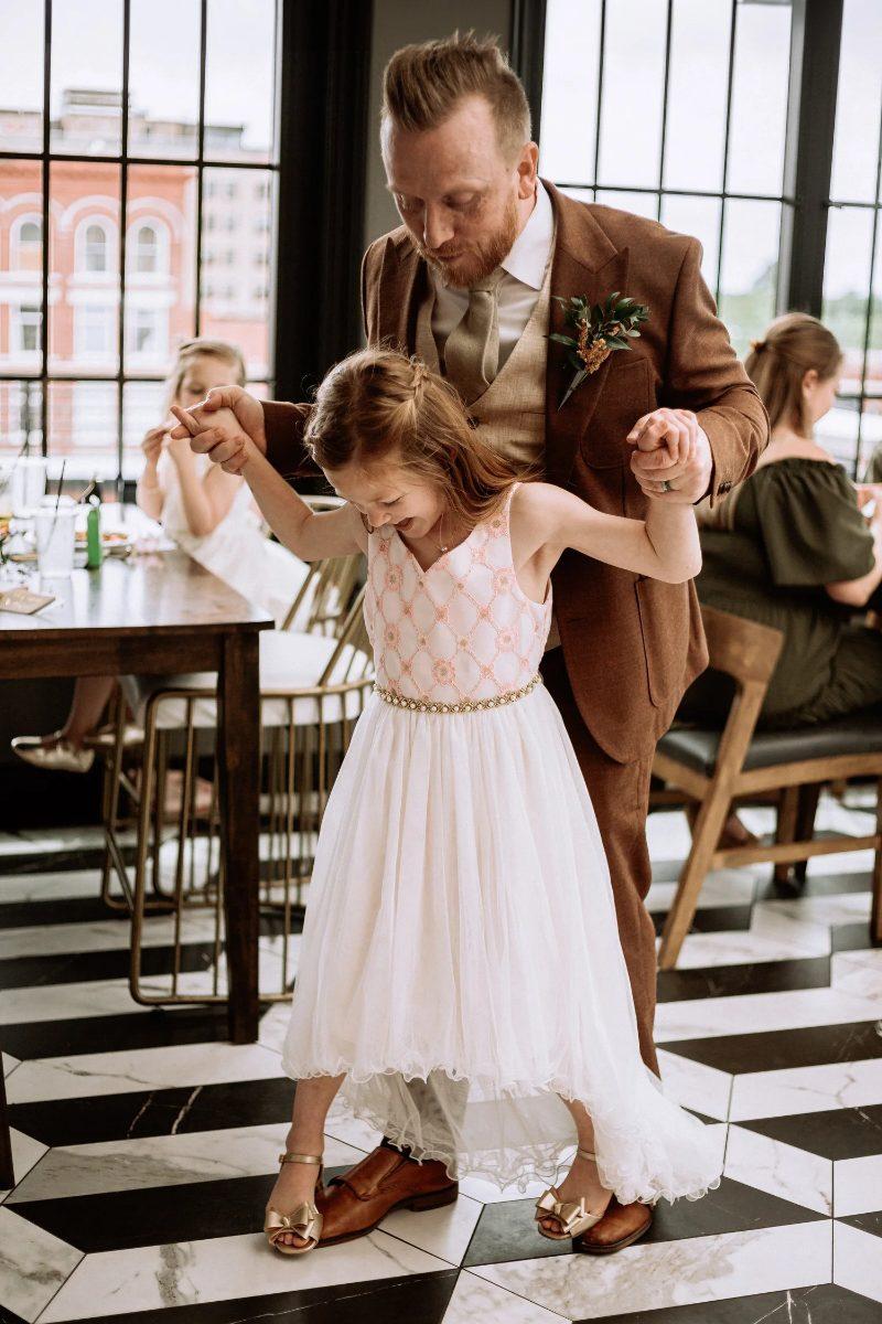 Clint & Mandy — A rooftop celebration photo 37