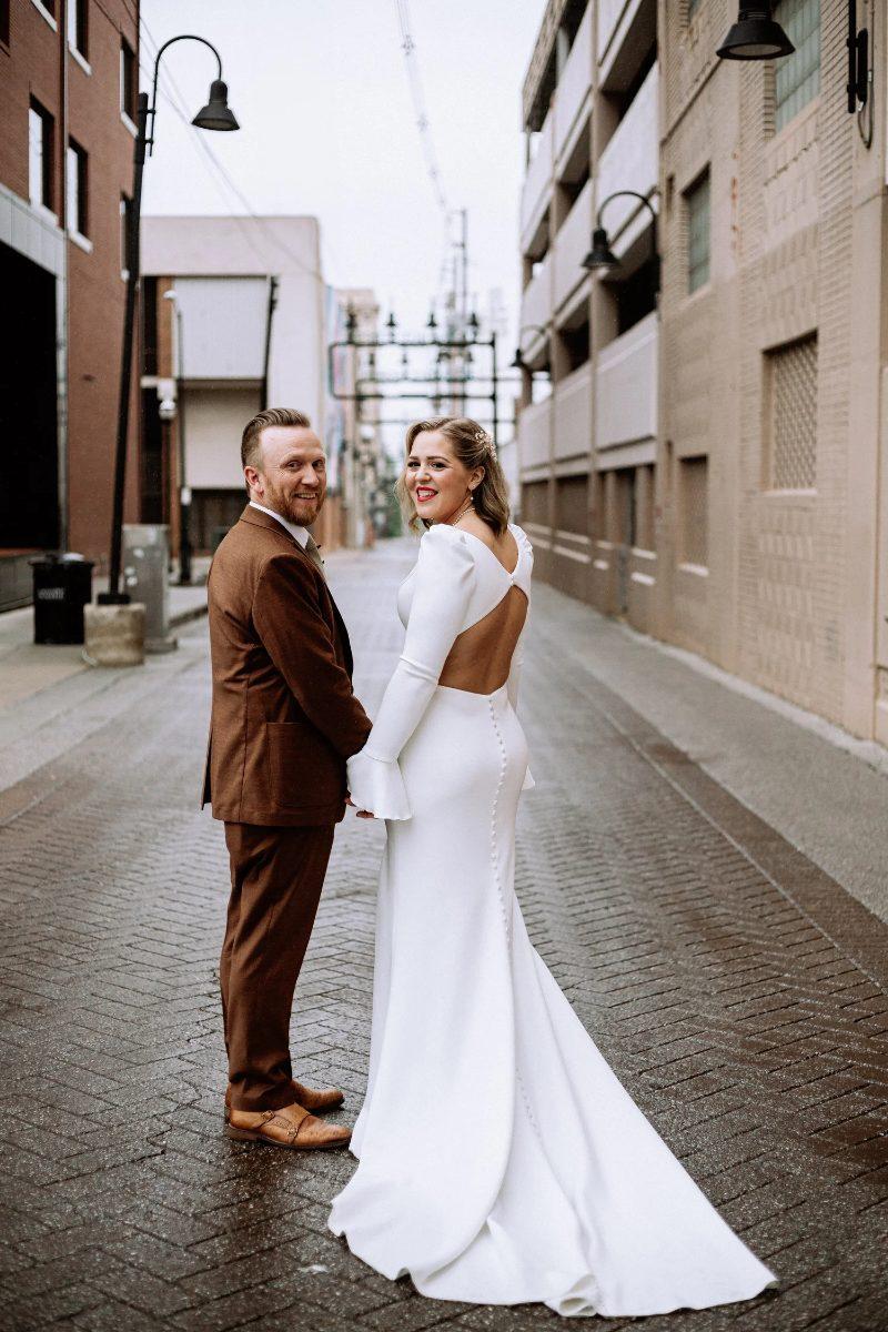 Clint & Mandy — A rooftop celebration photo 43