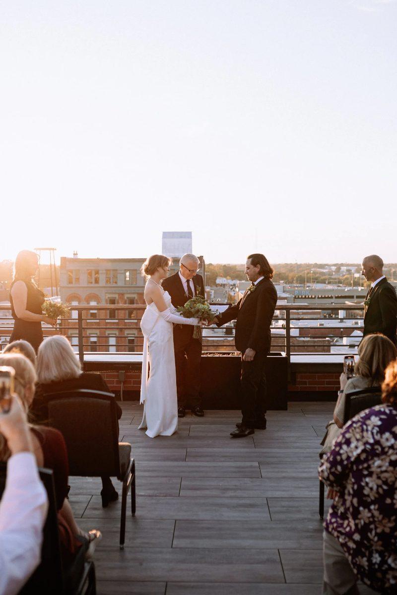 Derek & Sarah — Vantage Rooftop · Downtown photo 20
