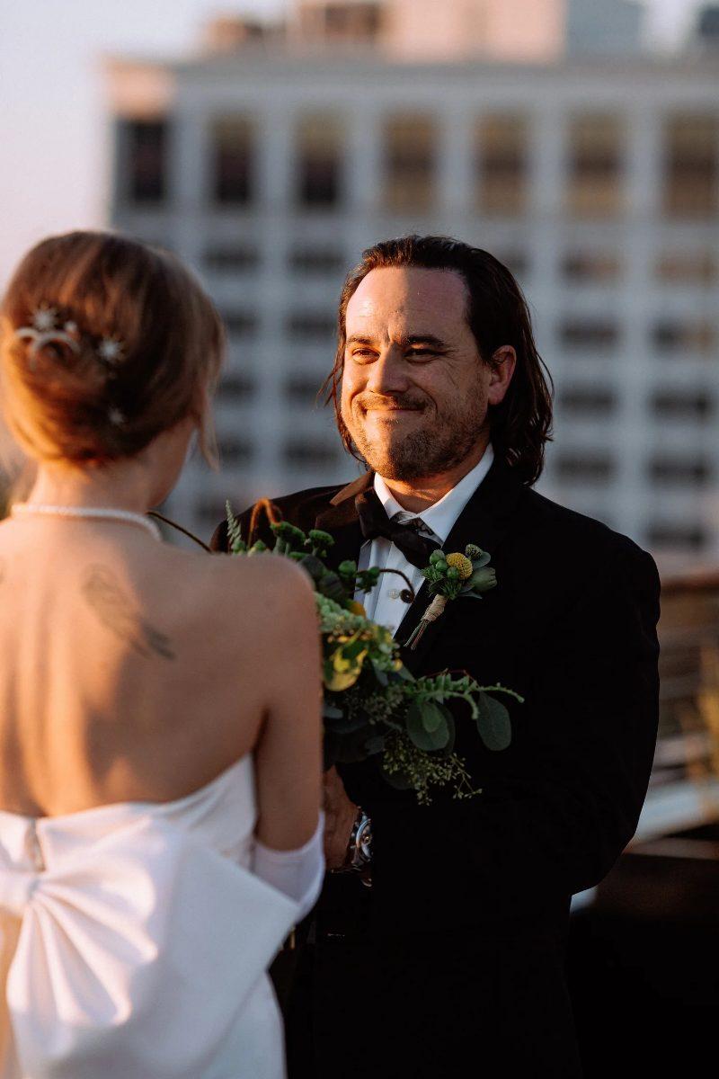 Derek & Sarah — Vantage Rooftop · Downtown photo 24