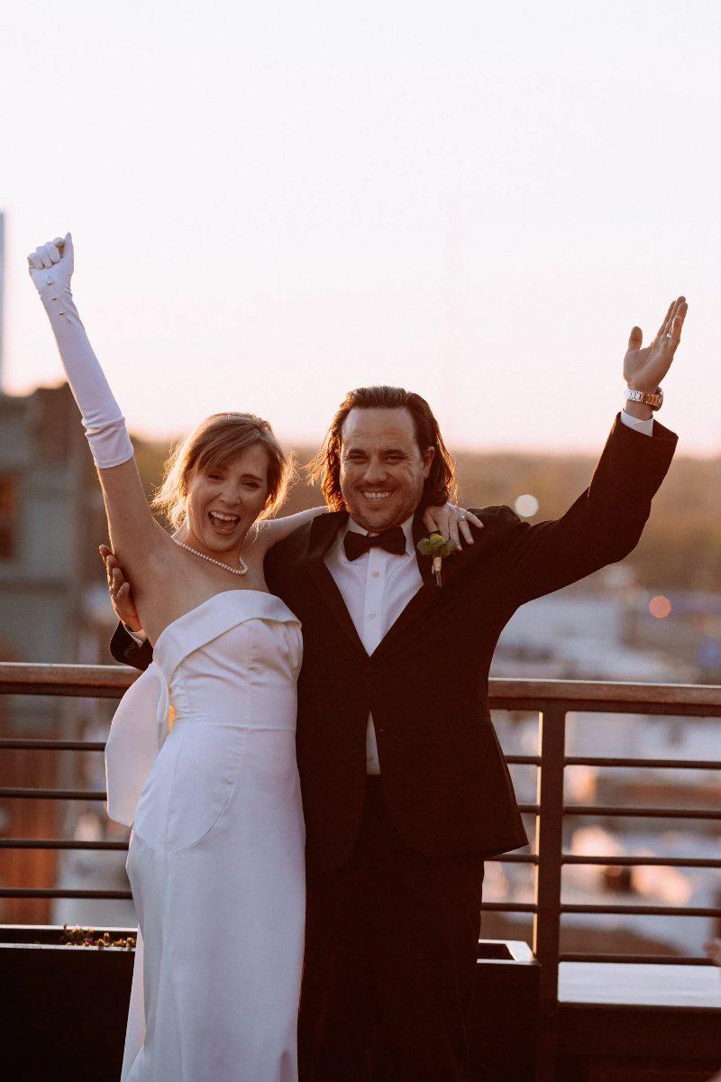 Derek & Sarah — Vantage Rooftop · Downtown photo 29