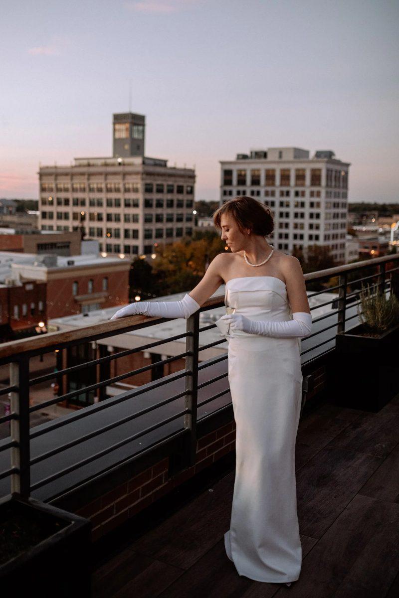 Derek & Sarah — Vantage Rooftop · Downtown photo 38