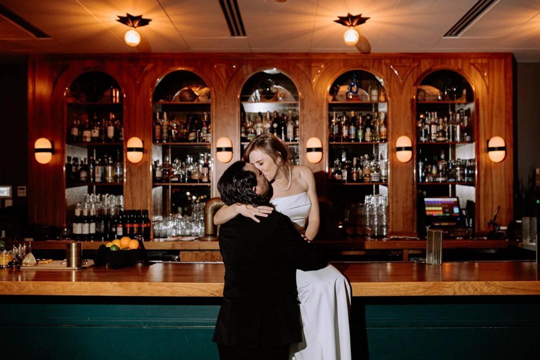 Derek & Sarah — Vantage Rooftop · Downtown photo 57