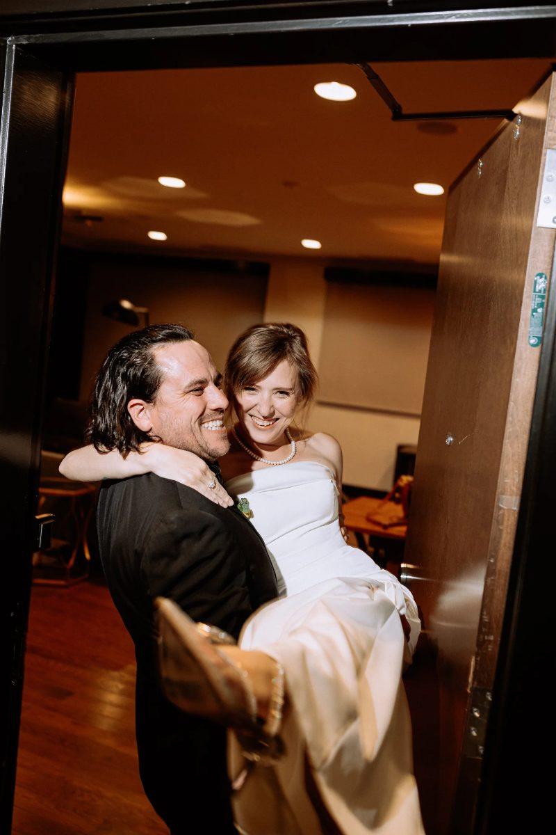 Derek & Sarah — Vantage Rooftop · Downtown photo 60