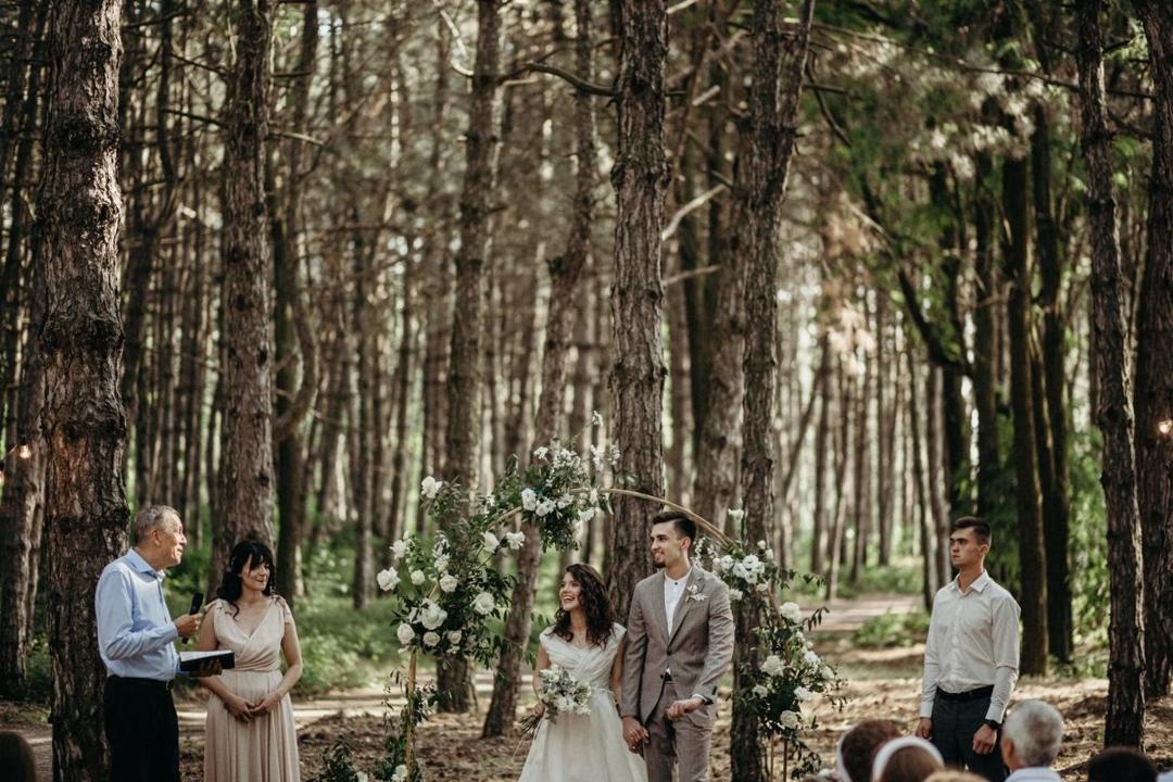 Sergey & Yevgenia — A wedding in the forest photo 36