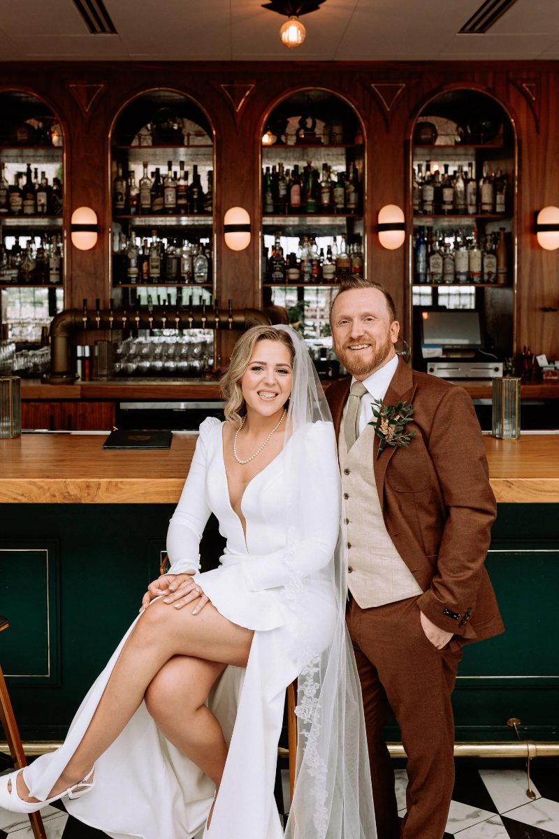 Clint & Mandy — A rooftop celebration photo 22