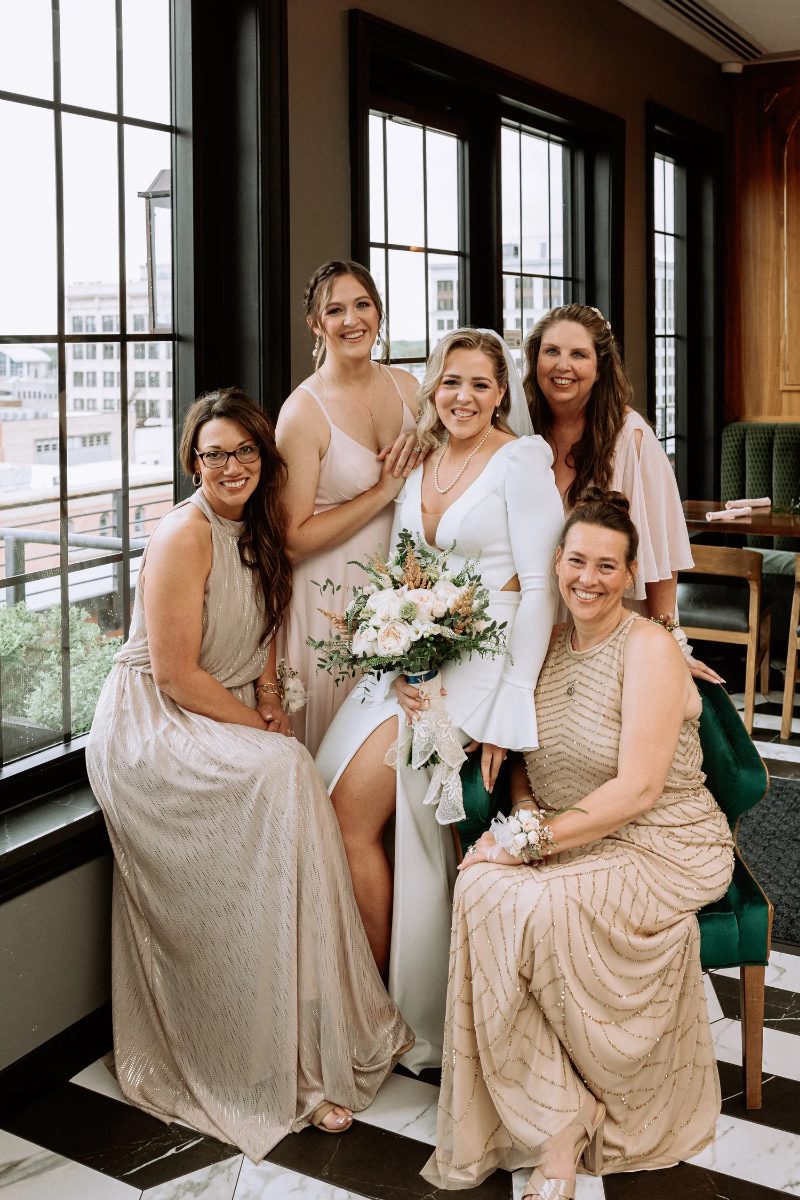 Clint & Mandy — A rooftop celebration photo 25