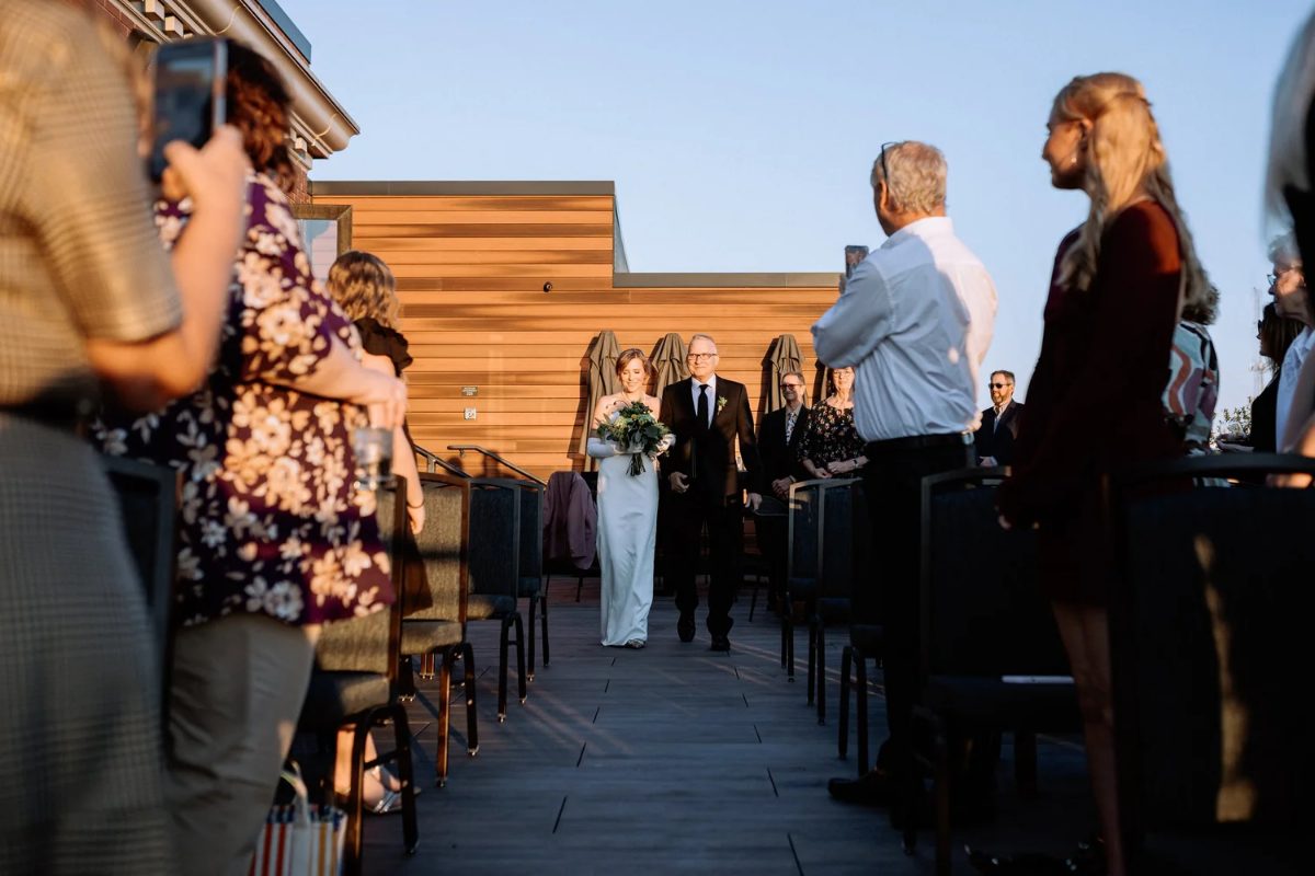 Derek & Sarah — Vantage Rooftop · Downtown photo 18